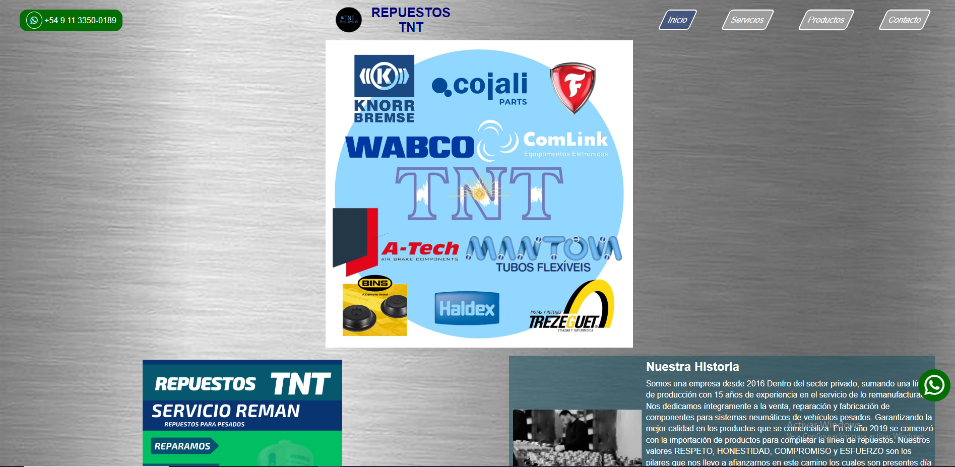 Proyecto de Repuestos TNT